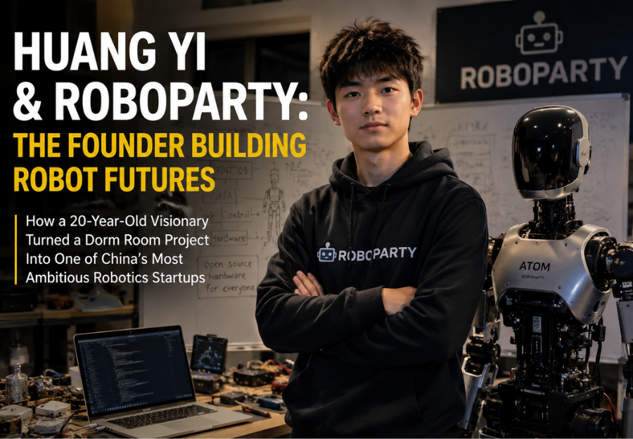 Huang Yi and RoboParty: The Young Founder Building China’s Open-Source Robot Future huang yi & roboparty the founder building robot futures