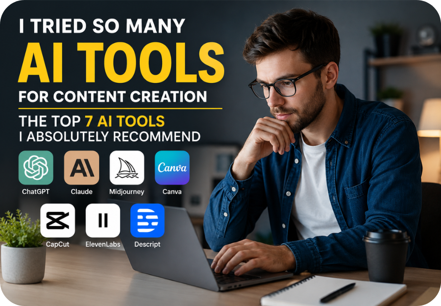 i tried so many ai tools for content creation — these 7 ai tools changed everything