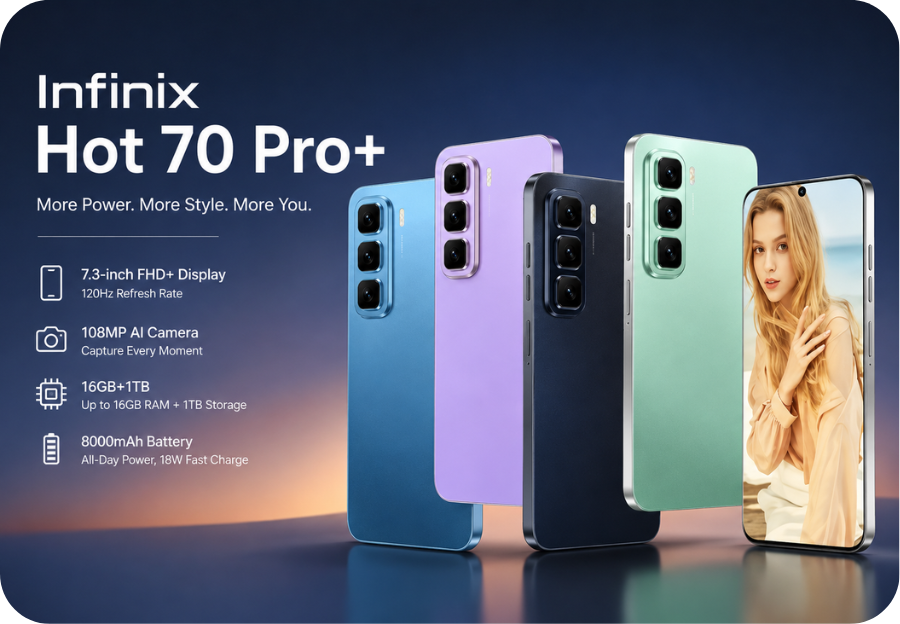 infinix hot 70 pro plus price in nigeria & usa, full specs and review