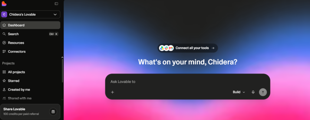 Lovable.dev startup builder review