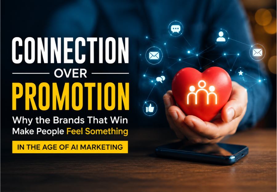 why connection beats promotion in the age of ai marketing