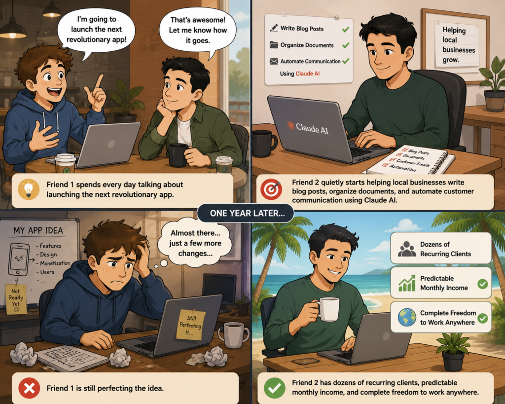 Boring But Profitable One-Person Businesses You Can Start With Claude AI in 2026