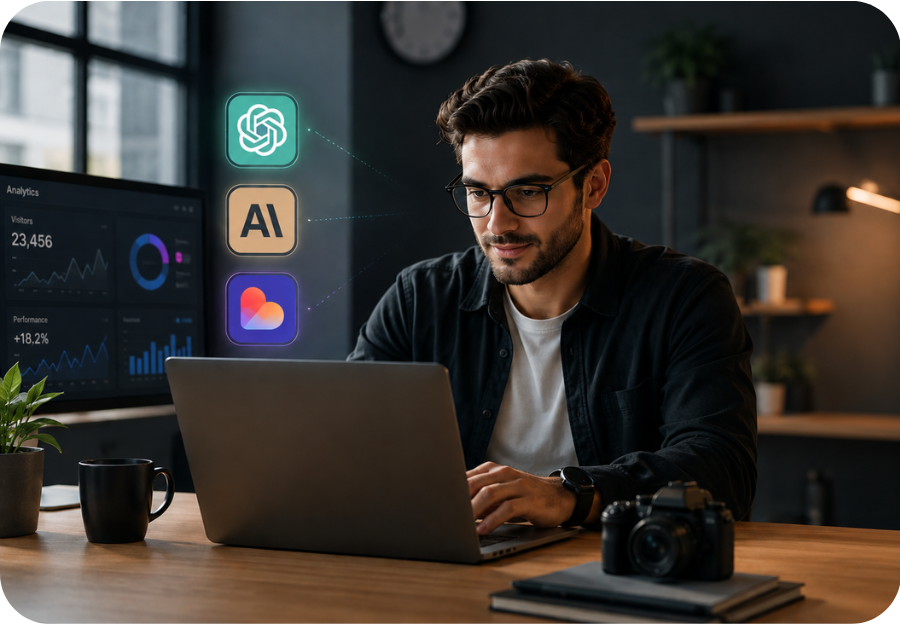i tried to build an ai marketing agency with chatgpt, claude ai & lovable dev complete workflow