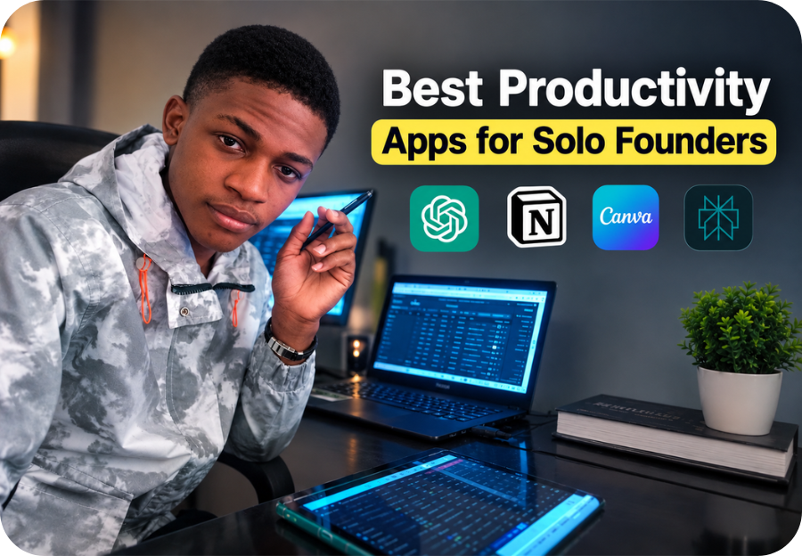 app for solo founders by mr sixtus