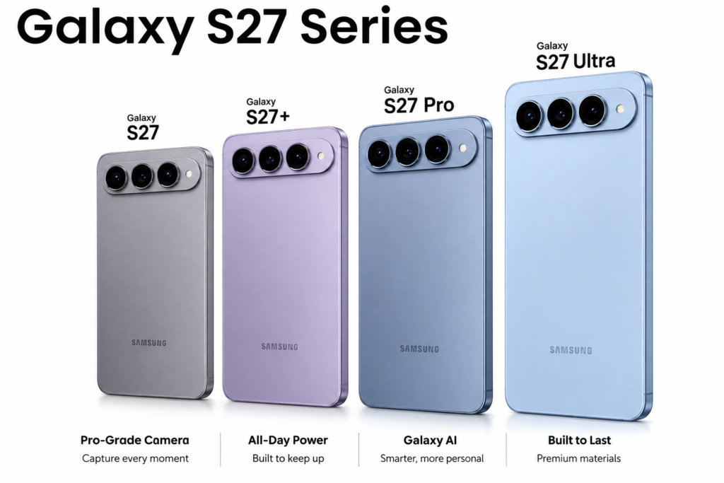 Samsung Galaxy S27 Ultra: Latest Leaks, Expected Features, Price & Everything We Know So Far Galaxy S27 Series